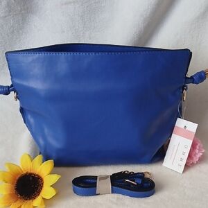 Elegant Blue Crossbody Bag